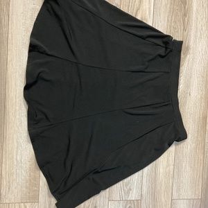 Black Knee Length Skirt